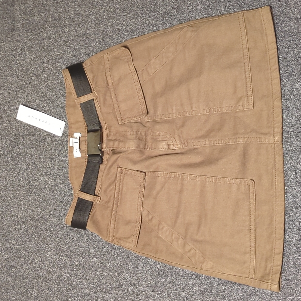 NWT Topshop utility skirt
